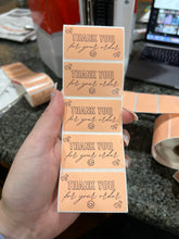 Load image into Gallery viewer, Custom Thermal Printer Sticker Packs