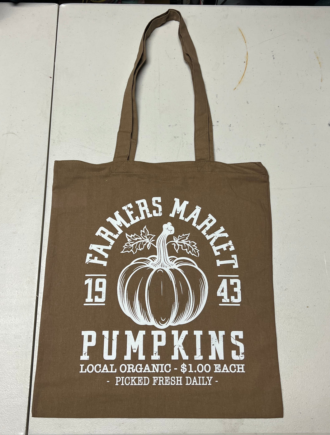 Fall-Themed Canvas Tote Bags
