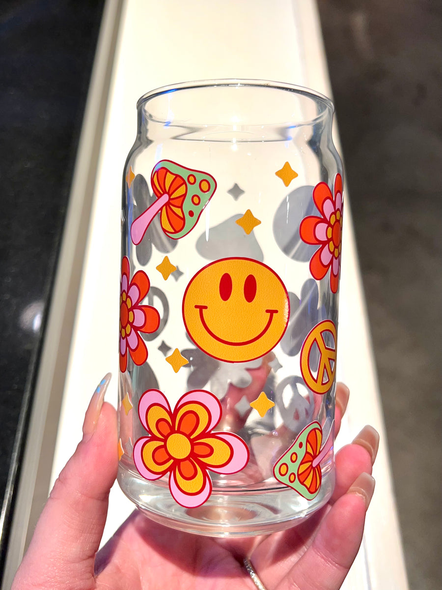 Groovy Floral Mushroom Cup – Color Me Mags