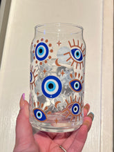 Load image into Gallery viewer, Evil Eye Cup w/ Jewel Lid
