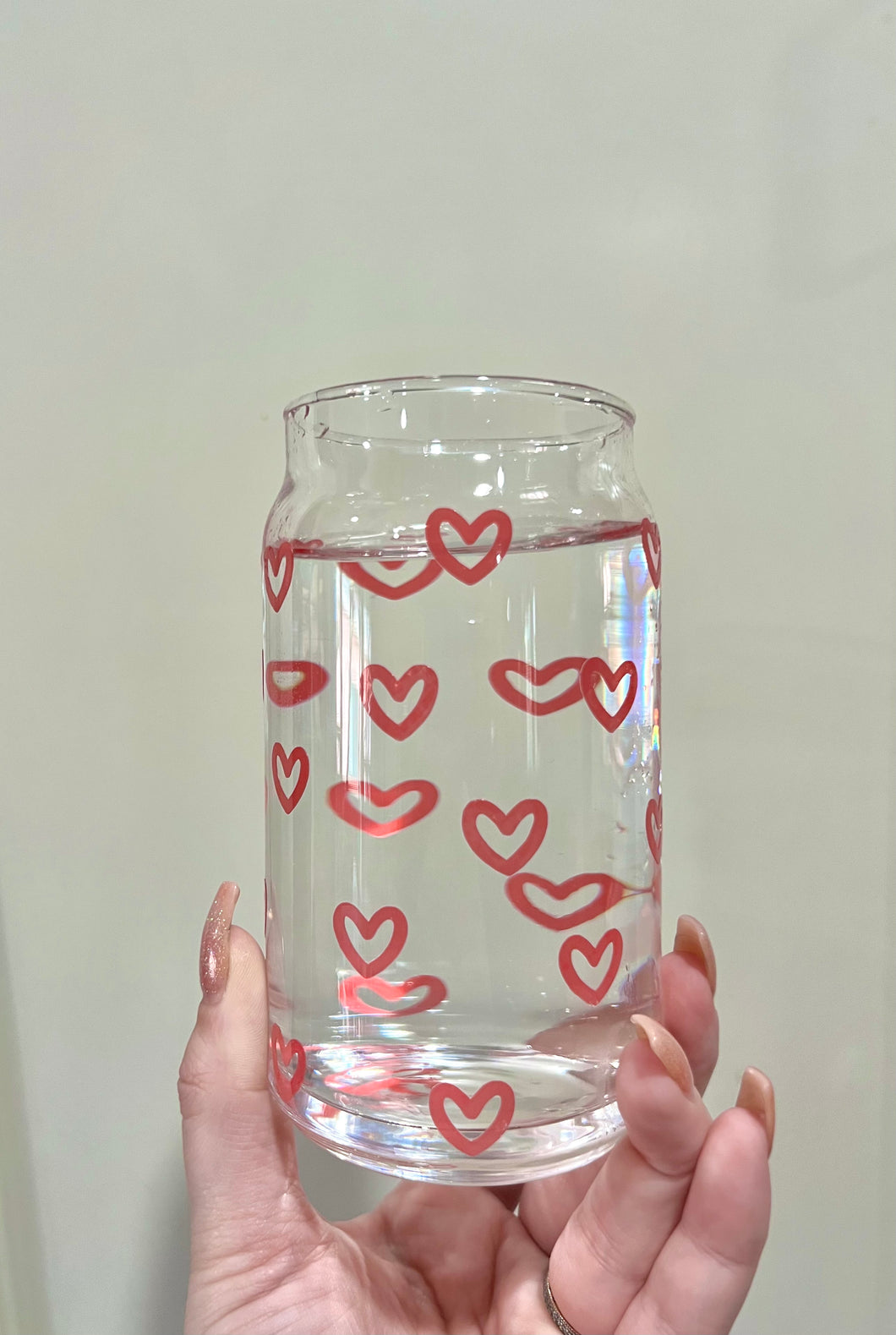 Color Changing Hearts Cup